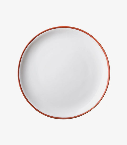 White plate